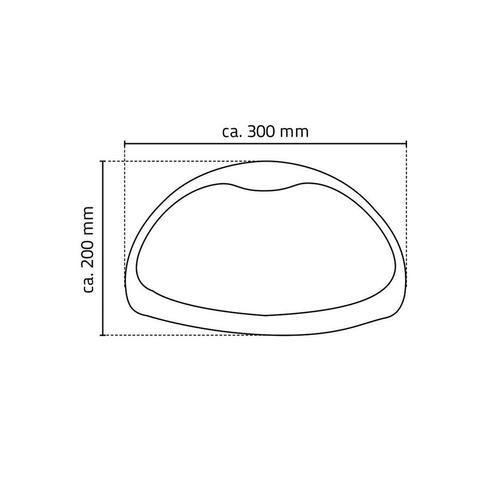 Bad Hoofdsteun Met Antislip Wiesbaden Ridder Tecnoplus 30x20, Doe-het-zelf en Verbouw, Sanitair, Ophalen of Verzenden