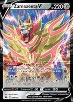 Zamazenta V 098/159 Crown Zenith, Hobby en Vrije tijd, Verzamelkaartspellen | Pokémon, Ophalen of Verzenden, Nieuw, Losse kaart