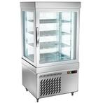 GGM Gastro | Panoramische vriesvitrine - 230 liter - 670mm -, Verzenden, Nieuw