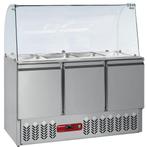Geheel saladette & Kit gebogen glas :, Verzenden, Nieuw in verpakking, Koelen en Vriezen
