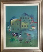 Manlio Bacosi (1921-1998) - Paesaggio umbro, Antiek en Kunst, Kunst | Schilderijen | Modern