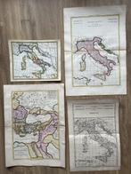 Europa - [Kavel van 4] - Italië / Europa / Sicilië /, Boeken, Atlassen en Landkaarten, Nieuw