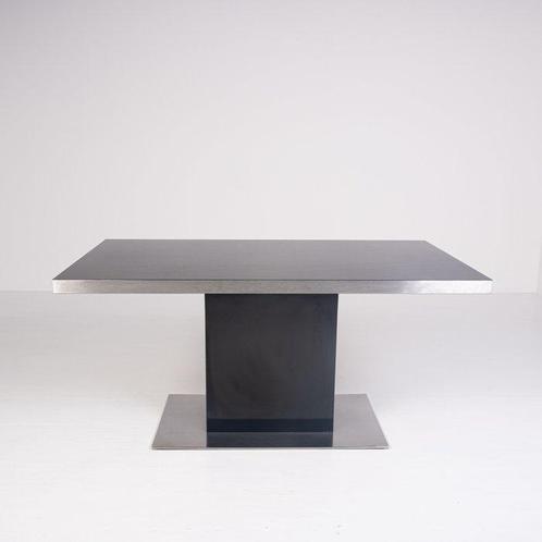 Mario Sabot - Willy Rizzo - Tafel - Hout, Staal, Laminaat, Antiek en Kunst, Kunst | Designobjecten