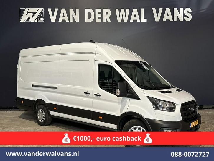 Ford Transit L4 H3 | Lease vanaf 405,- p/mnd, Auto's, Ford, Dealer onderhouden, Te koop, Handgeschakeld, Diesel, Wit, Transit