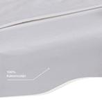 2dekans | Home by TEMPUR® Topper Hoeslaken - Wit – 180 x 200, Huis en Inrichting, Slaapkamer | Beddengoed, Ophalen of Verzenden