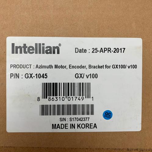 Bieden: Intellian GX-1045 AZ Drive Motor-Encoder-Bracket, Watersport en Boten, Navigatiemiddelen en Scheepselektronica, Kabel of Apparatuur