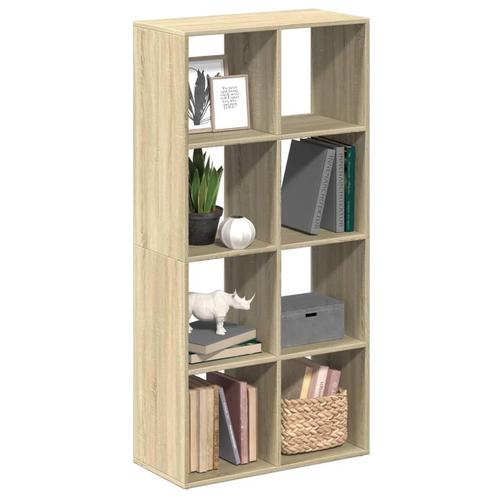 vidaXL Kamerscherm / boekenkast 69,5x29x137,5 cm hout sonoma, Huis en Inrichting, Kasten | Boekenkasten, Nieuw, Overige houtsoorten