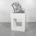 Plantenpot met kunst takken PP Collection - Wit - 80 x 50 x, Huis en Inrichting, Kamerplanten, Ophalen of Verzenden