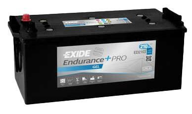 Exide Endurance +PRO GEL accu | ED2103 | 12V 210Ah, Auto-onderdelen, Accu's en Toebehoren, Ophalen of Verzenden
