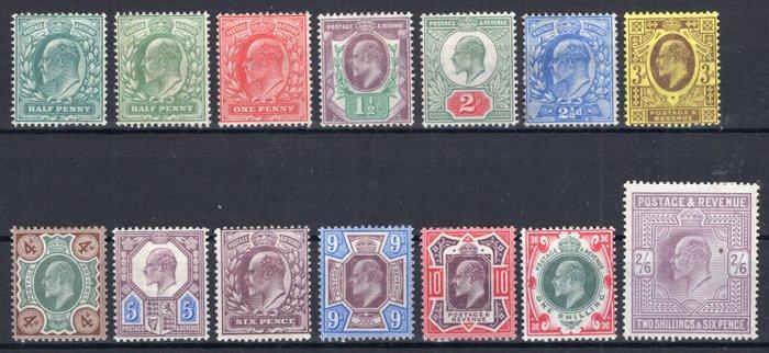 Groot-Brittannië 1902 - Partie Freimarken König Edward VII -, Postzegels en Munten, Postzegels | Europa | UK