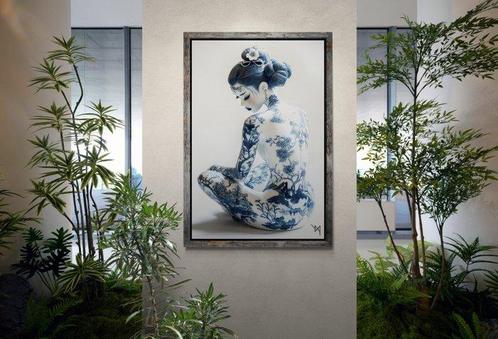 NYX - LÉclat Fragile : Portraits de la Gaisha, Antiek en Kunst, Kunst | Schilderijen | Modern