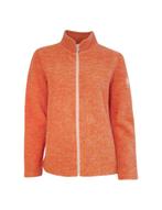 Ivanhoe dames wollen full-zip vest Beata Coral Rose - Oranje, Kleding | Dames, Ivanhoe of Sweden, Verzenden, Nieuw, Oranje