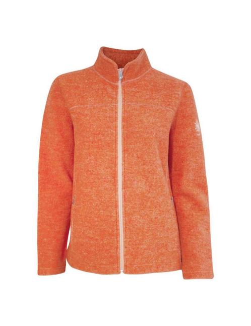 Ivanhoe dames wollen full-zip vest Beata Coral Rose - Oranje, Kleding | Dames, Truien en Vesten, Oranje, Nieuw, Verzenden