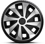 2dekans | Gorecki Wieldoppenset Volvano Van 15 Zwart/Zilver, Auto diversen, Ophalen of Verzenden, Zo goed als nieuw