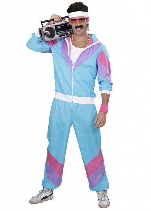 Trainingspak Jaren 80, Kleding | Heren, Carnavalskleding en Feestkleding, Nieuw, Ophalen of Verzenden