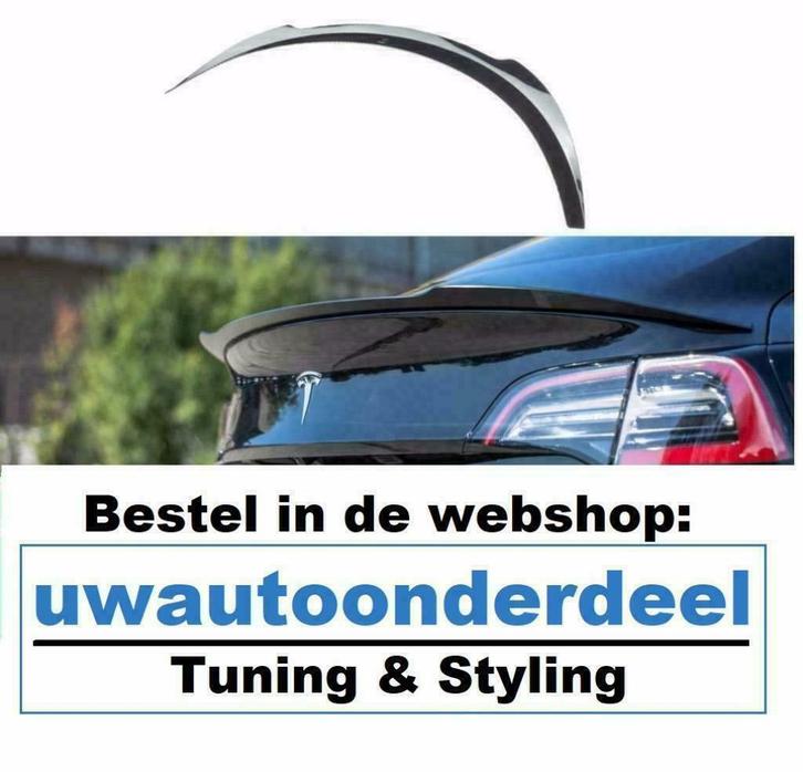 Maxton Design Tesla Model 3 S X Spoiler Lip Splitter Styling, Auto-onderdelen, Overige Auto-onderdelen, Nieuw, Overige automerken