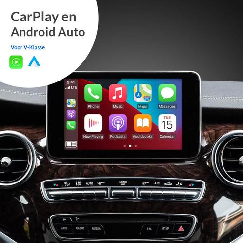 CarPlayBox voor Mercedes - V-Klasse - 2015 / 2023 / NTG 5.0, Auto diversen, Auto-accessoires, Verzenden