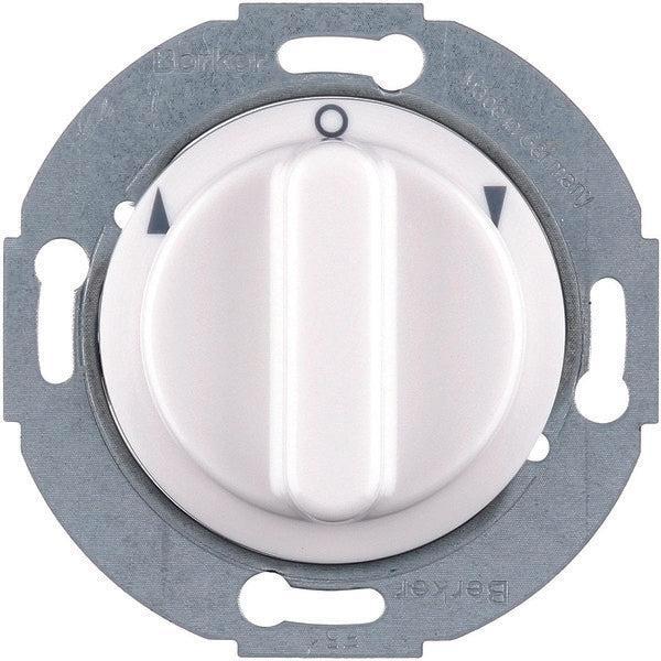 Hager Berker 1930/Glazen Jaloezie Schakelaar - 381203, Doe-het-zelf en Verbouw, Elektra en Kabels, Overige typen, Nieuw, Verzenden