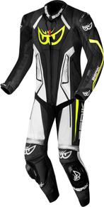 Berik Losail-R Perforated Kangaroo Zwart Wit 1-Delig, Nieuw met kaartje, Overall, Berik, Heren