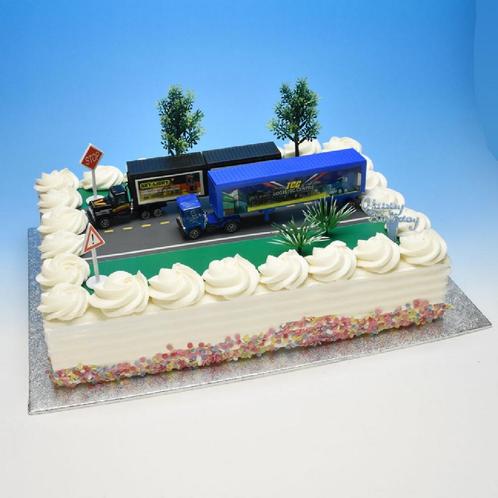 Big Trucks Taartset**, Hobby en Vrije tijd, Taarten en Cupcakes maken, Nieuw, Verzenden