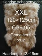 Schapenvacht IJSLANDSE Gemeleerde Bruin GROOT XXXL € 39,95, Ophalen of Verzenden, Nieuw