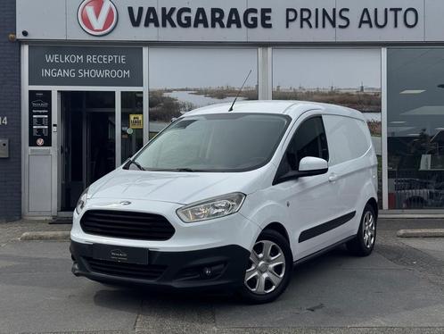 Ford Transit Courier 1.5 TDCI Trend, Auto's, Bestelauto's, Onderhoudsboekje, Lease, Zwart, Handgeschakeld, Wit, Ford, Financial lease