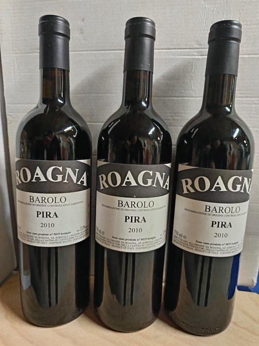 2010 Roagna, Pira - Barolo - 3 Flessen (0.75 liter), Verzamelen, Wijnen