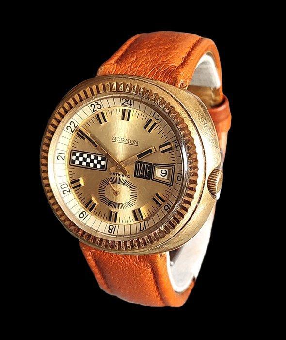 Normon - Montre plongeuse vintage - Année 70 - Zonder, Sieraden, Tassen en Uiterlijk, Horloges | Heren