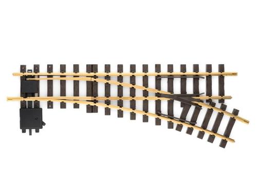 LGB 16040 Handweiche R3 rechts (Messing, Wissel) (Messing), Hobby en Vrije tijd, Modeltreinen | Overige schalen, Rails, Nieuw