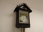Lijstklok, Zwarte Woud wandklok - Hout - 1850-1900 - Zegar, Antiek en Kunst
