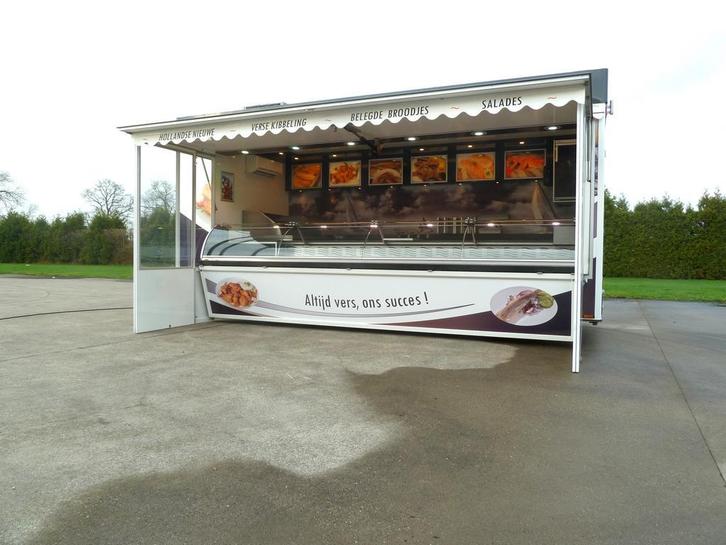 Zeer mooie De Vries VIS verkoopwagen direct inzetbaar., Zakelijke goederen, Partijgoederen en Retail | Verkoopwagens