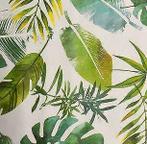 Tafelzeil Botanische bladeren, palm bladeren, tafelkleed