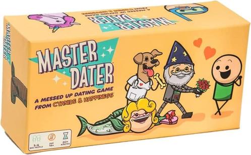 Master Dater Base Game | Explosm - Gezelschapsspellen, Hobby en Vrije tijd, Gezelschapsspellen | Bordspellen, Nieuw, Verzenden