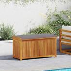 vidaXL Opbergbox voor buiten 113x50x60,5 cm massief, Verzenden, Nieuw