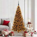 vidaXL Kerstboom met 300 LED met standaard Goud 180 cm PET, Verzenden, Nieuw