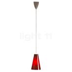 Tecnolumen HLWS Hanglamp, rood - conisch - 18 cm, Verzenden, Nieuw, Glas