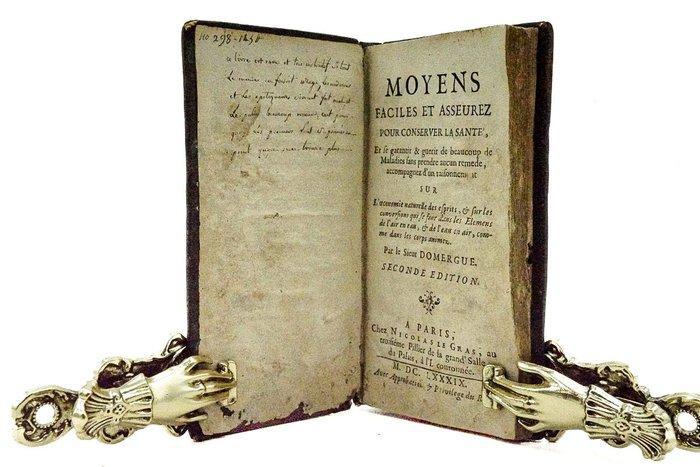 Sieur Domergue - Moyens faciles et assurez pour conserver la, Antiek en Kunst, Antiek | Boeken en Bijbels