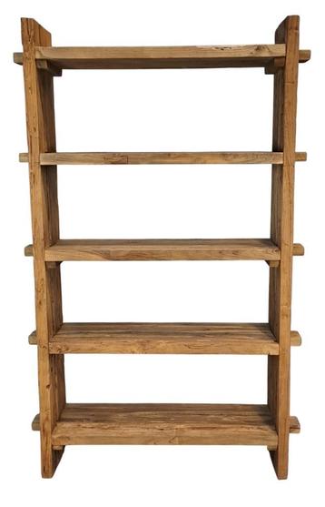 Boekenkast | Divider | Zwaar Teak Erosie | 100 x 180 | 679,= beschikbaar voor biedingen