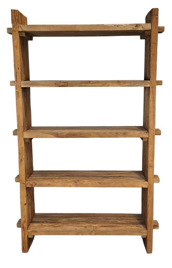 Boekenkast | Divider | Zwaar Teak Erosie | 100 x 180 | 679,=, Huis en Inrichting, Kasten | Boekenkasten, 25 tot 50 cm, Met plank(en)