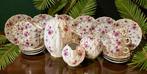 Lomonosov - Koffieservies (21) - Golden Net Pink - Porselein