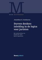 9789462902275 Boom Masterreeks - Durven denken: inleiding..., Verzenden, Zo goed als nieuw, Jonathan E. Soeharno