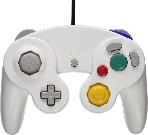Controller voor Gamecube - Wit (Nieuw), Spelcomputers en Games, Spelcomputers | Nintendo Consoles | Accessoires, Nieuw, Verzenden