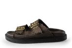 Sacha Slippers in maat 38 Bruin | 10% extra korting, Slippers, Bruin, Verzenden, Zo goed als nieuw