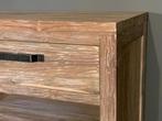 Badkamermeubel hout 80x45x85cm - White wash, Huis en Inrichting, Badkamer | Badkamermeubels, 50 tot 100 cm, Nieuw, Minder dan 100 cm
