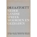 Nederlandse spreekwoorden en gezegden 9789003902016 Stoett, Boeken, Verzenden, Gelezen, Stoett