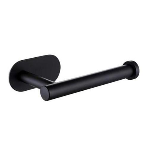 Toiletrolhouder - Zwart - Zelfklevend - Industriële WC, Huis en Inrichting, Badkamer | Badtextiel en Accessoires, Nieuw, Verzenden