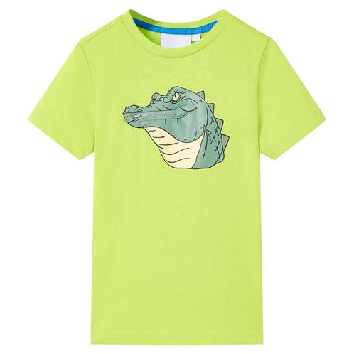 vidaXL Kindershirt 140 limoengroen, Kinderen en Baby's, Kinderkleding | Overige, Nieuw, Verzenden