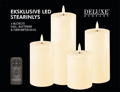 Cadeautip: Giftbox LED Kaarsen met REAL FLAME™, Huis en Inrichting, Woonaccessoires | Kandelaars en Kaarsen, Kaars, Wit, Crème