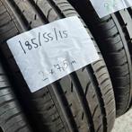2 x Continental PremiumContact 2 185-55-15 Zomerbanden 7,5mm, Auto-onderdelen, Banden en Velgen, Gebruikt, 15 inch, Band(en), Personenwagen