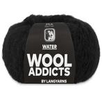WoolAddicts Water - 04 zwart - Alpacawol Garen, Hobby en Vrije tijd, Breien en Haken, Ophalen of Verzenden, Nieuw